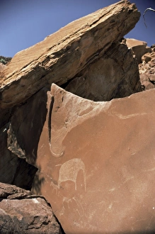 Twyfelfontein Rock Art Prints: Rock engravings