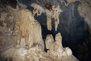 Cave Exploration Photography Prints: Rock formations in the interior of the Cango Caves