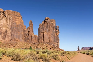 Colorful Rock Formations In USA Prints: Rock formations, Monument Valley, Navajo Tribal Park, Arizona, United States of America