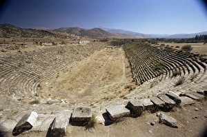 Mediterranean Travel Destination Prints: Roman stadium