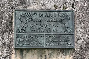 Images Dated 18th July 2006: Roncesvalles (Roncevaux) battle monument, Roncevaux, Navarre, Spain, Europe