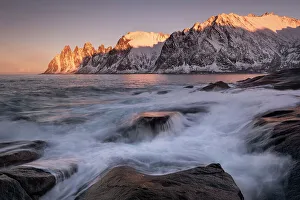 Rough Seas Print at Tungeneset, Senja Island, Norway