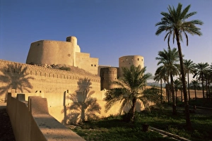 Travel Destinations In Middle East Prints: Rustaq fort