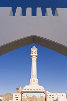 Clock Tower Photography Prints: Ruwi clocktower