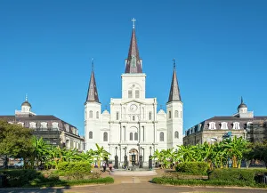 Saint Louis Cathedral on Jackson Square, French Quarter, New Orleans, Louisiana Saint Louis Cathedral on Jackson Square, French Quarter, New Orleans, Louisiana