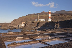 Salines Teneguia, Faro de Fuencaliente lighthouses, Punta de Fuencaliente, La Palma Salines Teneguia, Faro de Fuencaliente lighthouses, Punta de Fuencaliente, La Palma