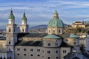 Salzburg Cathedral, UNESCO World Heritage Site, Salzburg, Austria, Europe Salzburg Cathedral, UNESCO World Heritage Site, Salzburg, Austria, Europe