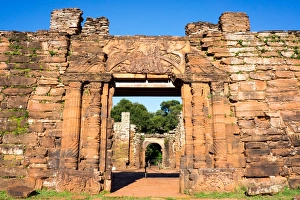San Ignacio Jesuit Mission of the Guarani Indians, UNESCO World Heritage Site, Argentina San Ignacio Jesuit Mission of the Guarani Indians, UNESCO World Heritage Site, Argentina