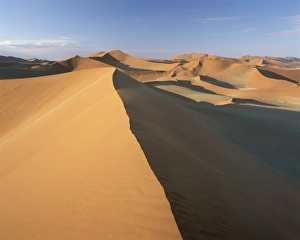 Namibia Tourist Attractions Prints: Sand dune formations