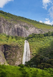 Santa Teresa Waterfall, Banquete, Bom Jardim Municipality, State of Rio de Janeiro Santa Teresa Waterfall, Banquete, Bom Jardim Municipality, State of Rio de Janeiro