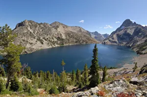 Sawtooth Lake, Sawtooth Mountains, Sawtooth Wilderness, Sawtooth National Recreation Area Sawtooth Lake, Sawtooth Mountains, Sawtooth Wilderness, Sawtooth National Recreation Area