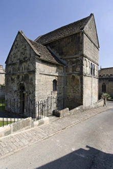 The Saxon Church of St. Lawrence built between 705 and 921AD, Bradford on Avon, Wiltshire The Saxon Church of St. Lawrence built between 705 and 921AD, Bradford on Avon, Wiltshire
