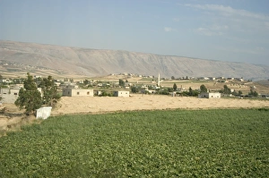 Syrian Landscape Photography Prints: Scenery from train between Aleppo and Lattakia