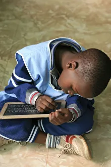 Schoolboy, St. Louis, Senegal, West Africa, Africa Schoolboy, St. Louis, Senegal, West Africa, Africa