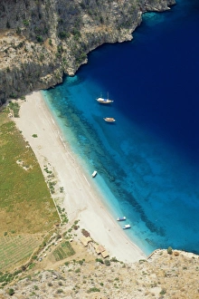 Peaceful Ocean Views Prints: Secluded bay