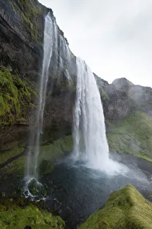 Prints of Seljalandsfoss, Iceland, Polar Regions Iceland Prints: Seljalandsfoss Print, Iceland