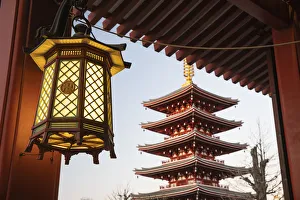 Senso-ji Temple, an ancient Buddhist temple in the Asakusa district, Tokyo, Japan, Asia Senso-ji Temple, an ancient Buddhist temple in the Asakusa district, Tokyo, Japan, Asia
