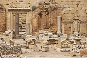 North Africa Ancient Ruins Prints: Settimius Severus (Septimus Severus) Forum