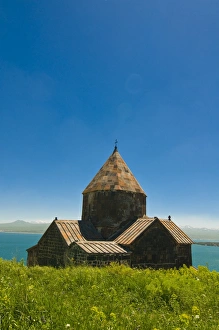 Prints of Sevanavank (Sevan Monastery) by Lake Sevan, Armenia, Caucasus, Central Asia, Asia Armenia Prints: WorldInPrint: Sevanavank Print by Lake Sevan, Armenia