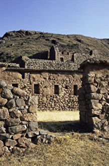 Ancient Peruvian Civilization Prints: Seven Huts area