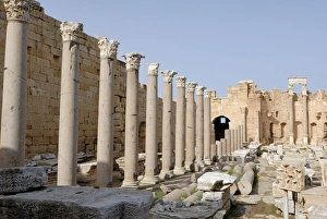 Severan Basilica Print, Leptis Magna, Libya
