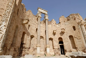 Severan Basilica Print, Leptis Magna, Libya