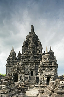Prambanan Temple Prints: Sewu Temple near Prambanan, Java, Indonesia, Southeast Asia, Asia