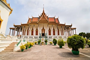 Silver Pagoda, (Temple of the Emerald Buddha) at The Royal Palace, Phnom Penh, Cambodia Silver Pagoda, (Temple of the Emerald Buddha) at The Royal Palace, Phnom Penh, Cambodia