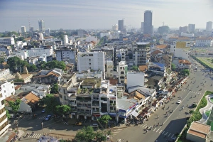 Ho Chi Minh City Skyline Prints: Skyline and modern construction