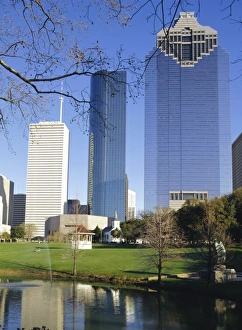Texas Cityscape Prints: Skyscrapers