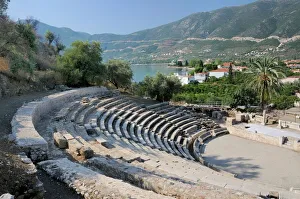 Small theatre of Ancient Epidaurus (Epidavros), Argolis, Peloponnese, Greece, Europe Small theatre of Ancient Epidaurus (Epidavros), Argolis, Peloponnese, Greece, Europe