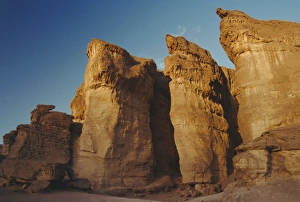 Middle East Ancient Ruins Prints: Solomons Pillars