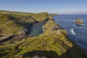 The spectacular cove and harbour at Boscastle, near Tintagel The spectacular cove and harbour at Boscastle, near Tintagel