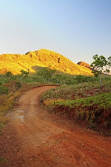 Craggy Rock Formations Prints: Spring Creek Track and Osmand Range, Kimberley, Western Australia, Australia, Pacific