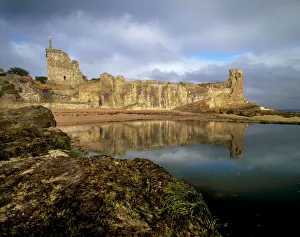St. Andrews castle dating from between the 14th and 17th centuries St. Andrews castle dating from between the 14th and 17th centuries