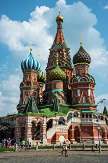 St. Basils Cathedral Print, Moscow, Russia