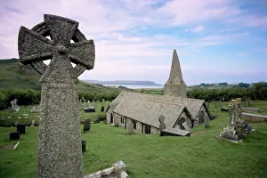 St. Enodoc, 14th century church near Trebetherick, where the poet Sir John Betjeman is buried St. Enodoc, 14th century church near Trebetherick, where the poet Sir John Betjeman is buried