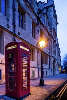Prints of St. Giles Street, Oxford, Oxfordshire, England, United Kingdom, Europe Oxford Prints: St Giles Street Print, Oxford