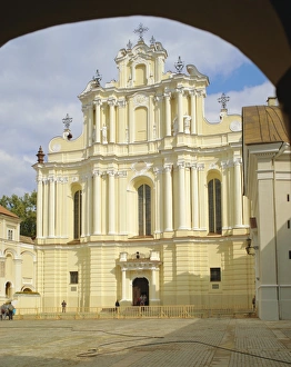 Prints of St Johns Church, Vilnius, Lithuania Lithuania Prints: St Johns Church Print, Vilnius Lithuania