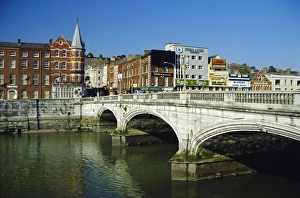 Prints of St. Patricks Bridge, Cork City, Ireland Cork Prints: St. Patrick's Bridge Print, Cork City Landscape