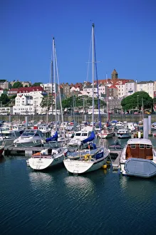 Prints of St. Peter Port, Guernsey, Channel Islands, United Kingdom, Europe Related Prints: St. Peter Port Print, Guernsey, Channel Islands