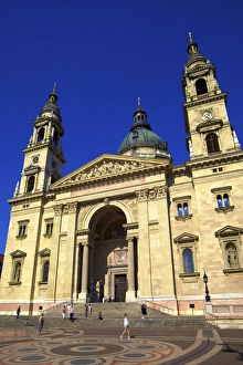 St Stephens Basilica Hungary Prints: St Stephens Basilica, Budapest, Hungary, East Central Europe