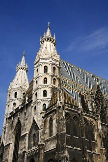 Vienna Cathedral Prints: St. Stephens Cathedral (Stephansdom), Vienna, Austria, Europe