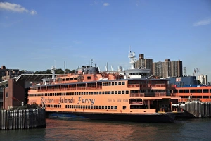 Staten Island Ferry, New York City, United States of America, North America Staten Island Ferry, New York City, United States of America, North America