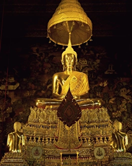 Buddha Statue Bangkok Prints: Statue of the Buddha