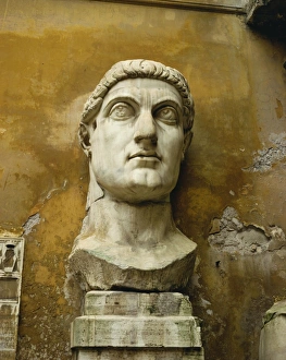 European Historical Statues Prints: Statue from the Constantine Colossus