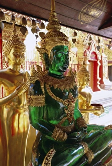 Ornate Buddha Sculpture Prints: Statues of the Buddha