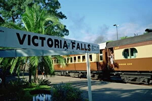 Victoria Falls Collection: Steam Rail Safaris, Victoria Falls Station, Zimbabwe, Africa