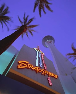 Travel Destination USA Prints: Stratosphere Tower