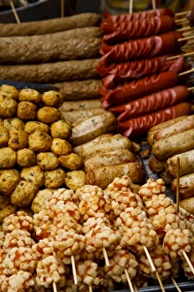 Street food for sale, Bangkok, Thailand, Southeast Asia, Asia Street food for sale, Bangkok, Thailand, Southeast Asia, Asia